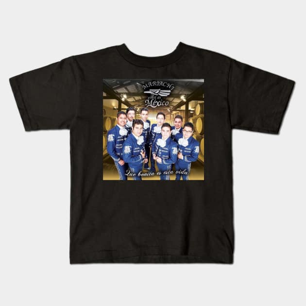 Mariachi Así Es México - Que Bonita Es Esta Vida album 2018 Kids T-Shirt by MinecraftShop